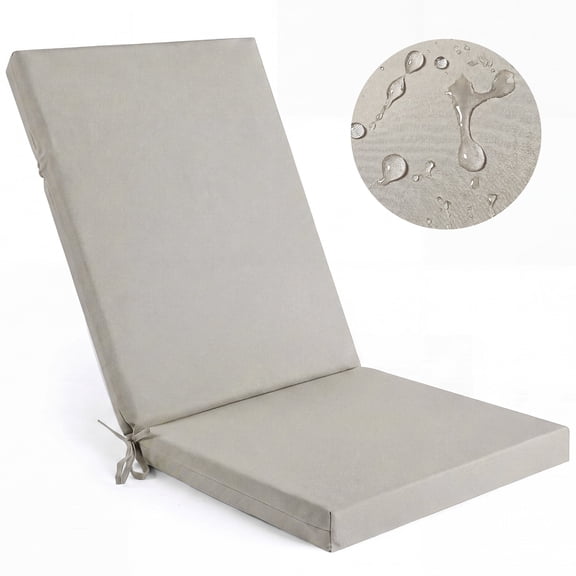 GRNOEDN Outdoor Chair Cushions for Patio Furniture, 40"L x 18"W Rectangle Outdoor Chair Pads for Garden Sofa Couch Chair, Midback Chair, Rocking Chair, Waterproof Patio Seat Furniture Cushion