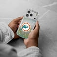 thumbnail image 5 of Miami Dolphins Linen Logo iPhone Glitter Case, 5 of 6