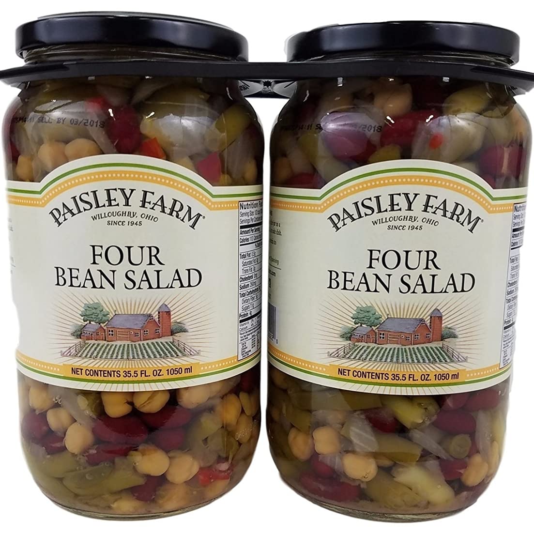 Paisley Farm Natural Four Bean Salad, Mixed Vegetables, 2 Pack - 35.5 ...