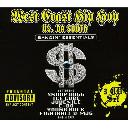 West Coast Hip Hop Vs Da South (CD) (explicit)