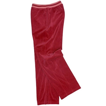 Danskin Now - Women's Velour Wide-Legged Lounge Pant