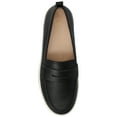 thumbnail image 4 of Journee Womens Tayla Round Toe Flexible Comfort Penny Loafer, Widths Available, 4 of 9