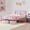 Pink, variant on Twin Bed Frames Metal Bed Frame with Headboard & Footboard, Twin Size Metal Platform Bed Frame, Heavy Duty Bed Slats Support, No Box Spring Needed, Noise Free, Purple