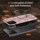 thumbnail image 5 of Diseñado para Funda Magnética para iPhone 14 Pro Max, Compatible con Magsafe, Resistente a Caídas de 10 pies, Resistente, con Soporte de Anillo Giratorio 360, Funda Protectora, 5 of 7