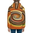 thumbnail image 4 of Kll Unisex Kids Boys Girls Hooded Pocket Pullover Hoodies-Colorful Swirl, 4 of 9