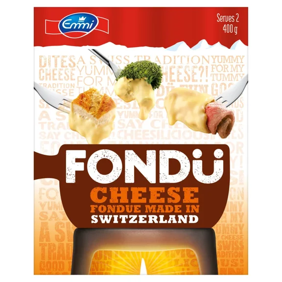 Emmi Cheese Fondue Original 800g 2x400g Pack
