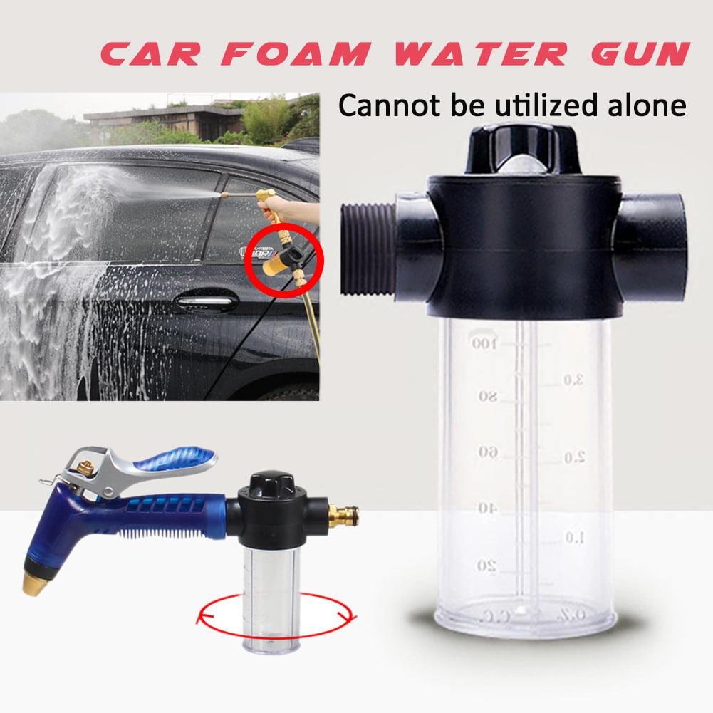 Details about   Foam Washer Gun Car Lance Cannon Spray Pressure Jet Bottle Hose Cleaner Tool Kit 