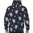 thumbnail image 7 of Fotbe Men's Hoodie with Panda Astronaut Pattern - Kangaroo Pocket Pullover Hooded Sweatshirt, Perfect for Daily Wear, Travel, and Home-Medium, 7 of 7
