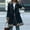 Black, variant on AOOCHASLIY Women Coat Fashion Women Casual Coat Long Printed Sleeve Overcoat Tops Wind Breaker