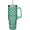 Green, variant on 40 Oz Tumbler With Handle 40oz Boho Tumbler With Lid Straw Double Insulated Travel Coffee Mug Womens Boho Cup Gifts