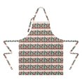 thumbnail image 2 of Multicolor Christmas Tree Apron-Garden Aprons for Women with Pockets-Cotton Linen Waterproof Kitchen Cooking Gardening Aprons Adjustable for Kitchen,Cooking,BBQ and Salon 32"x27", 2 of 7