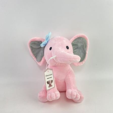 Dmcuzso Plush toys,Pink Elephant Plush, 1 Count