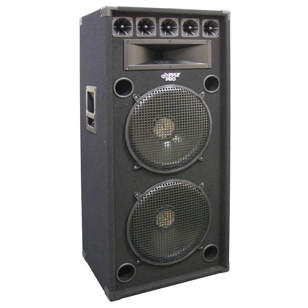 exilio Haz todo con mi poder Disfrazado PylePro 1200 Watt Dual 8-Way 15-Inch Stage Speaker Cabinet Black | PADH152  - Walmart.com