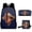 A10-Navy, variant on Adriel Favela Backpack 3 Piece Set Unique Daypack Fashion Crossbody Bag Hip Hop Rucksack