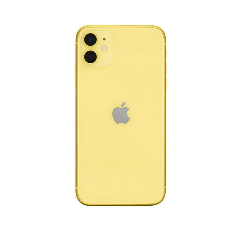Pre-Owned Apple iPhone 11 4G 256GB (Unlocked) with Earbuds, Yellow