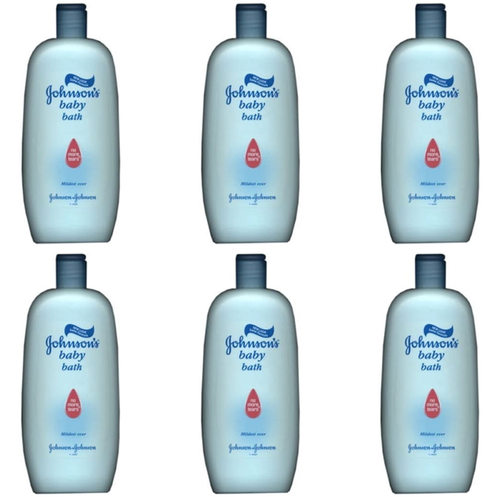 Pack of (6) Johnsons Baby Bath Mildest Ever, 500 ml (16.9 fl oz