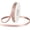 Dusty Rose, variant on Thin Rust Satin Ribbon - 1/2 Inch, 50 Yards for Wedding Decor, Gift Wrapping, Hair Accessories, Crafts