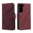 thumbnail image 3 of Feishell Wallet Case for Samsung Galaxy S22 5G 6.1 inch,Premium PU Leather Full Protection Cover with 9 Card Slots & Wrist Strap,Shockproof Magnetic Clasp Folio Flip Kickstand Phone Cover,Red, 3 of 21