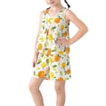 thumbnail image 3 of HVOBTTY Toddler Kid's Summer Casual Lightweight Crew Neck Sleeveless Tank Top and Shorts Loungewear 5 Piece Outfit Suits Yellow,4-5 Years, 3 of 5