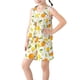 thumbnail image 2 of Conjuntos de camiseta sin mangas de cuello redondo para niños, traje fino de verano para niñas, conjunto de dos piezas de camiseta sin mangas y pantalones cortos, ropa de casa, conjunto de algodón par, 2 of 9
