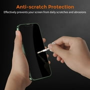 UNBREAKcable Screen Protector for iPhone 13 Pro Max/14 Plus, Double Shatterproof Tempered Glass, 9H Hardness, 3-Pack