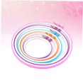 thumbnail image 3 of WASHWEPE 5Pcs Embroidery Kit Supplies for Cross Stitch Lovers Assorted Color PP Plastic Circle Fabric Painting, 3 of 8