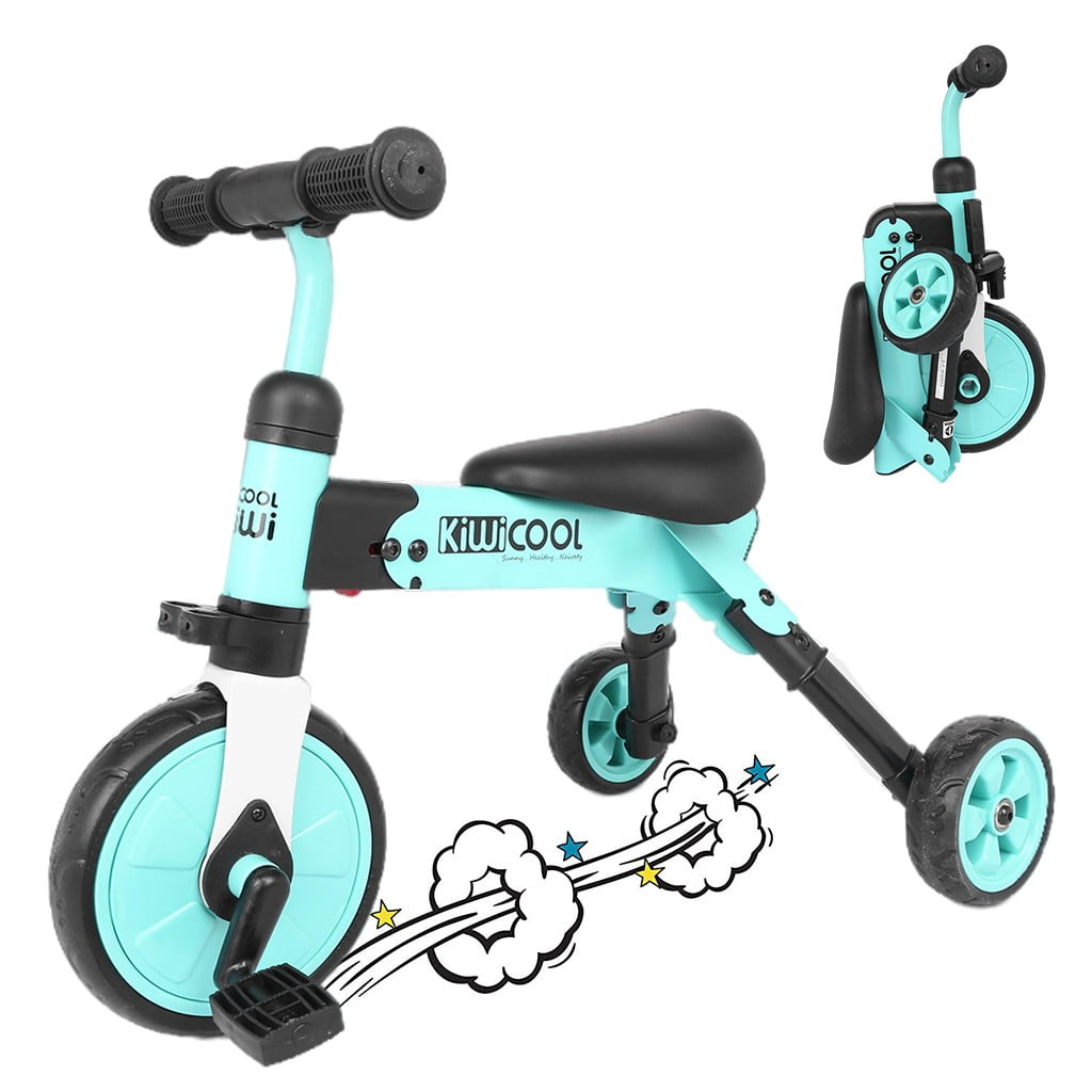 Details about   Children Aged 2-4 Toddler Tricycle 2in1 Foldable Children's Tricycle Kids Bike 