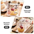 thumbnail image 2 of Soimiss Clear Cake Containers Transparent Pet Boxes for Party Dessert Storage, 2 of 8