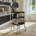 thumbnail image 2 of COSCO Stylaire Retro Chair + Step Stool with Pull-Out Steps, 2 of 9
