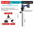 thumbnail image 2 of 21V Fuel Transfer Pump, Portable Lithium Battery Inserted Barrel Pump, 3200W Kerosene Electric Oil Pump Fuel Dispenser ,Easy to Use, 2 of 7