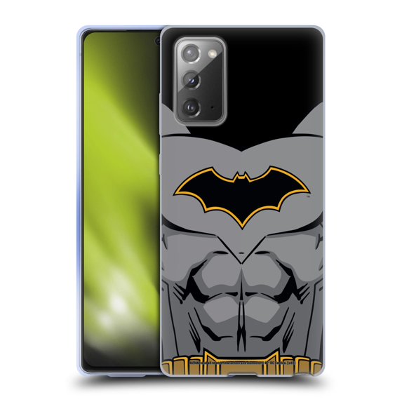 Head Case Designs Officially Licensed Batman DC Comics Logos Rebirth Costume Soft Gel Case Compatible with Samsung Galaxy Note20 / 5G