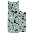 thumbnail image 2 of Black Corgi Toddler Nap Mats for Kids Preschool,50"x20" Sleeping Mat Bag or Kids,Toddler Sleeping Bag,Toddler Nap Mat or Daycare, 2 of 6