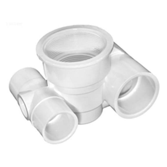 Waterway Plastics WW2115860B 1 x 1.5 in. Poly Jet Body Wall Fitting