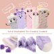 thumbnail image 5 of Calcetines EBMORE Fuzzy Fluffy de forro polar para invierno para mujer, 6 pares, 5 of 7