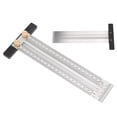 thumbnail image 4 of Reliable Easy Operation T Ruler， Woodworking Scribe Line Tool, Carpenter Machinery Industries For Woodworking Building Industrial, 4 of 8