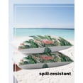 thumbnail image 4 of Pack of 2 Outdoor Pillow Covers, Ins Style Small Cactus Waterproof Square Throw Pillowcase Cushion Decorative Pillow Covers for Couch Patio Tent, 20x12 in, 4 of 6