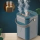 thumbnail image 1 of Humidificador portátil de escritorio de 1800 l con vapor frío, ideal para el hogar, el dormitorio, la oficina y las plantas. Humidificador de dormitorio con pulverizador doble y función nocturna., 1 of 9