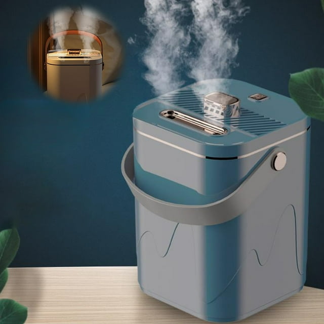 Portable Desk Humidifier 1800ML, Cool Mist, Double-Head Spray, Colorful Night Light, 3 Modes, Water Shortage Protection, 10H Auto-Off, USB Powered, for Home, Bedroom, Office, Plants