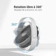 thumbnail image 3 of Brillar Ventilador USB de 1 pieza, ventilador de mesa de 200 x 220 x 66 mm, ventilador recargable silencioso portátil, ajustable a 360°, 3 modos, ventilador de escritorio con asa para viajes, 3 of 4
