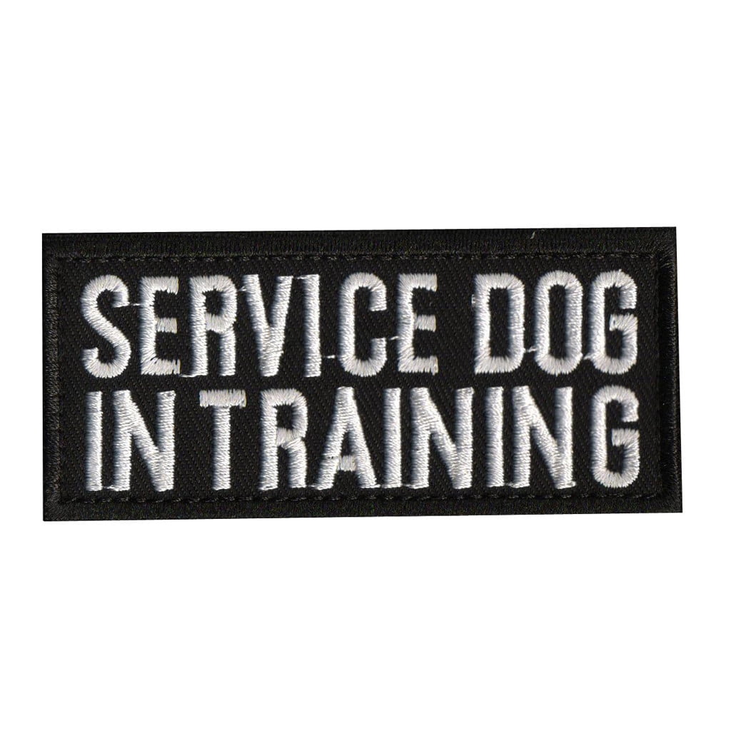 Patches For Harnesss Vest Service Dog In Training Security Working