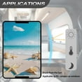 thumbnail image 5 of Psesaysky Hawaii Beach Starfish RV Door Window Shade Cover - Hook-and-Loop Fastening RV Blackout Window Cover, an-UV and Privacy Protection for Camper (17.3” x 26”), 5 of 7