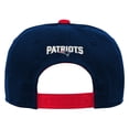 thumbnail image 3 of Youth Navy New England Patriots Team Pre-Curved Adjustable Hat, 3 of 3