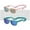 Pink+Green, variant on Baby Sunglasses with Strap Classic Square Frame UV400 for Infant Toddler Boys Age 0-24 Months, 2-Pack