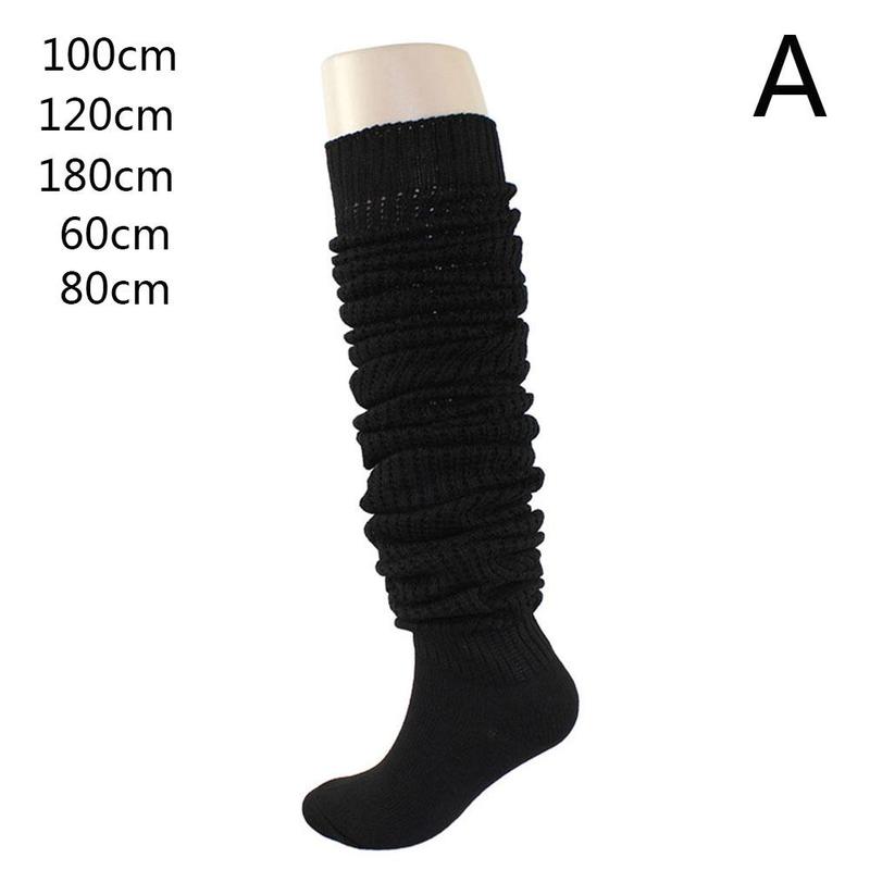 Women Slouch Socks Loose Boots Stockings Japan high Girl Uniform School HOT X6W6