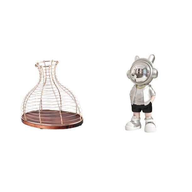 Elegante Portacorchos De Vino Con Forma De Astronauta, Jarrón Decorativo Moderno, Regalo único, Adorno De Mesa Creativo, Práctico Coleccionista Para Decoración De Cocina Y Chimenea.