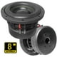 thumbnail image 3 of Subwoofer 8 PuLG Competencia 4+4 Ohm 2500w Atom-cx Steelpro, 3 of 3