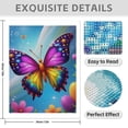 thumbnail image 3 of Diamond Art Kits for Adults - Colorful Butterfly Print No.1023 5D Frameless Dimond Painting Kit for Adults Beginner, Round Diamond Kits for Home Wall Decor, Gift for Women, 3 of 7