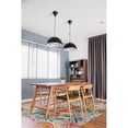 thumbnail image 3 of Afuera Living Indoor Outdoor Marin Polyester Area 7'x9' Rug in Ivory and Orange, 3 of 9