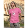 thumbnail image 2 of Abstract Grid Rave Style T-Shirt Men -Image by Shutterstock, Male 3X-Large, 2 of 4