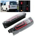 thumbnail image 4 of Tail Light Assembly Rear Reverse Light Rear Turn Signal Lamp Car Brake Light Pair LED Taillights Assembly Quadrate Tail Lamp Fit For Hiace 200  Van 2005-2017, 4 of 8